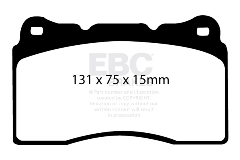 Picture of EBC Ultimax2 Brake Pad Sets - UD1050