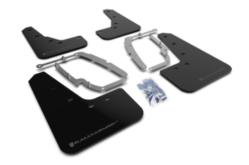 Picture of Rally Armor 17-23 Tesla Model 3 Black UR Mud Flap w/Dark Grey Logo