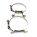 Picture of Nitrous Express Stainless Steel Bottle Brackets for 12lb Composite Bottles
