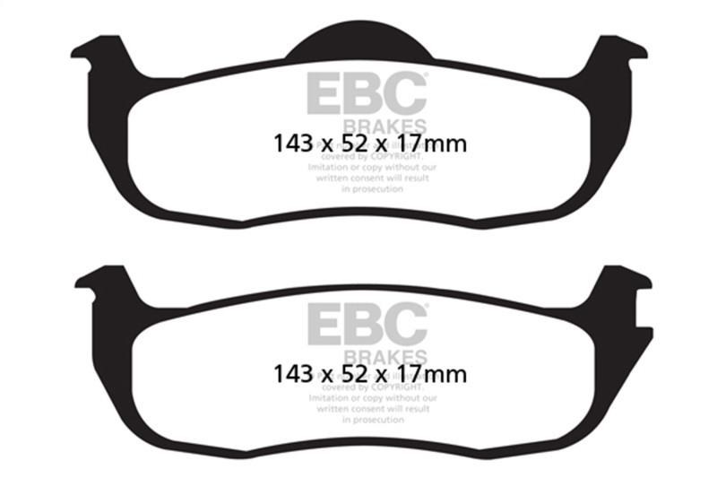 Picture of EBC Greenstuff Brake Pad Sets - DP61707