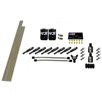 Picture of Nitrous Express 8 Cyl 1/16 Dry Nozzle Intake Plumbing Kit