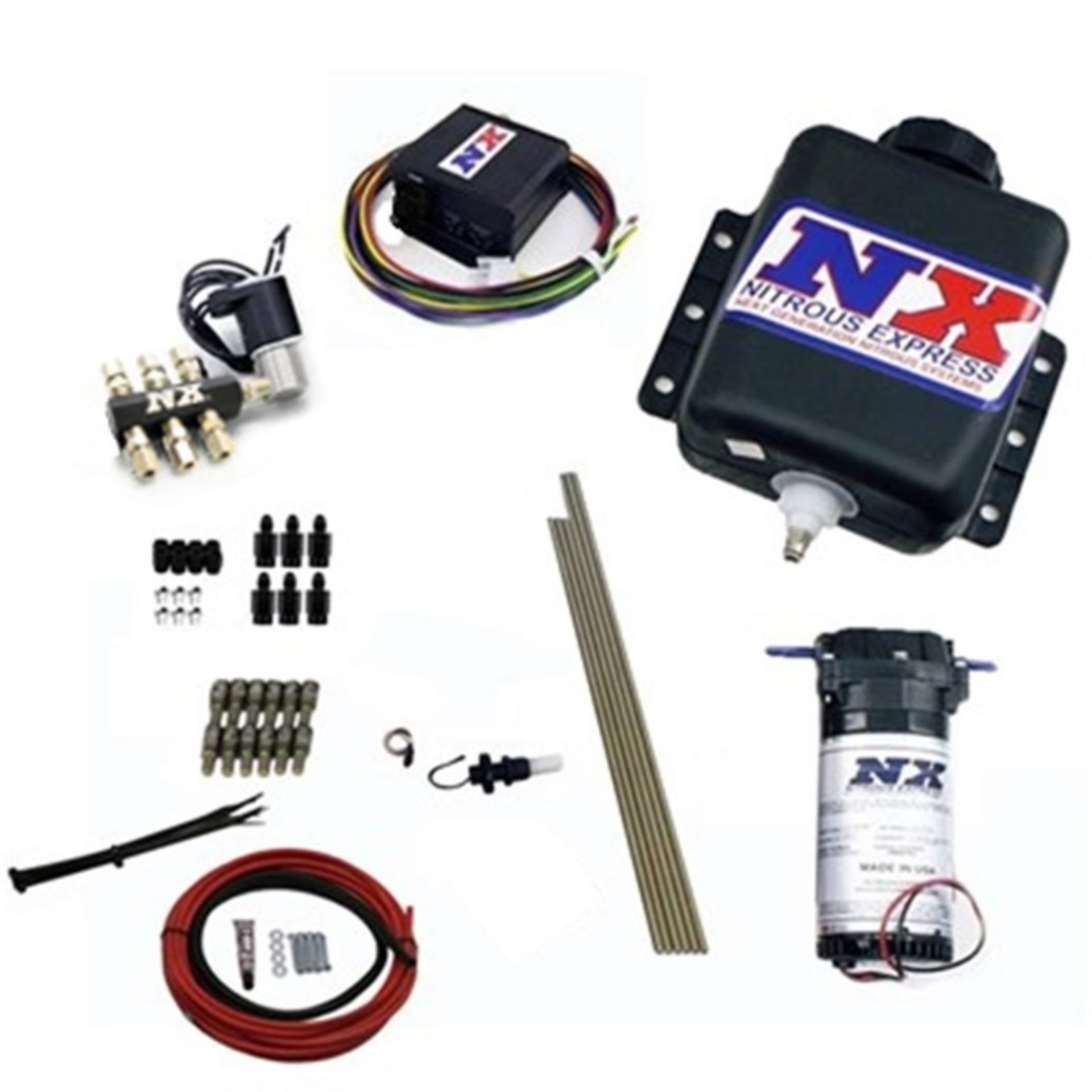 Picture of Nitrous Express Direct Port Water Injection 6 Cyl Stage 2 w/Hardlines