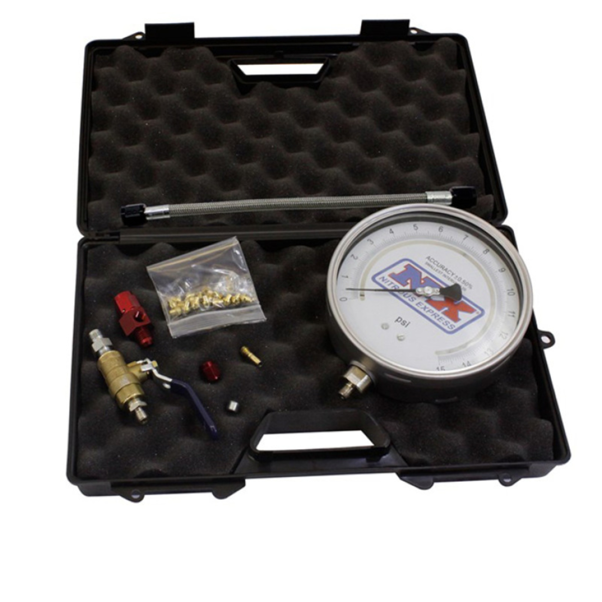 Picture of Nitrous Express Master Flo-Check Pro (6 Certified Gauge & Molded Case)