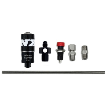 Picture of Nitrous Express Nitrous Purge Valve (4AN Manifold Push Button and Vent Tube)