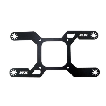 Picture of Nitrous Express Carb Plate Solenoid Bracket for Dominator (4 Solenoid)