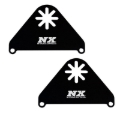 Picture of Nitrous Express Solenoid Brackets for Holley Hi-Ram