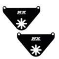 Picture of Nitrous Express Solenoid Brackets for Holley Hi-Ram