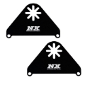 Picture of Nitrous Express Solenoid Brackets for Holley Hi-Ram