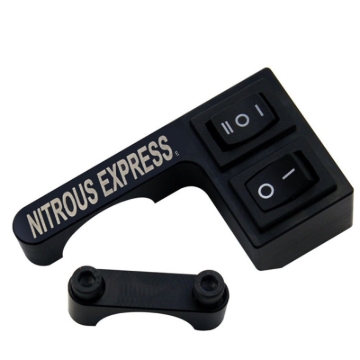Picture of Nitrous Express Handle Bar Switch Mount (1in Bar and Switches Off to Right Side)