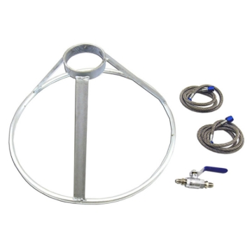 Picture of Nitrous Express Bottle Transfer Kit (Complete w/Stand Control Valve & Lines)