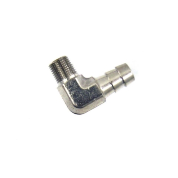 Picture of Nitrous Express 1/8 NPT x 3/8 90 Hose Barb