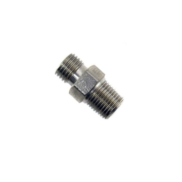 Picture of Nitrous Express 3AN x 1/8 NPT Straight Fitting Modified to Hold Jet