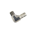 Picture of Nitrous Express 1/4 NPT x 3/8 90 Hose Barb