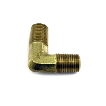 Picture of Nitrous Express 1/4 NPT x 1/4 NPT 90 Male Union Connector
