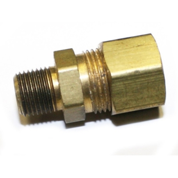 Picture of Nitrous Express 1/8 NPT Male x 3/8 Compression Straight