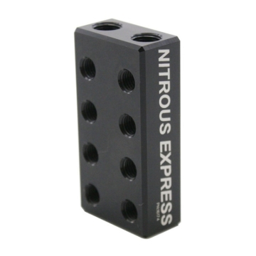 Picture of Nitrous Express 2 Inlet 16 Outlet Nitrous/Fuel Distribution Block
