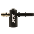Picture of Nitrous Express 3/8-10mm Late Model Billet Fuel Line Adapter 90 Degree
