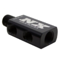 Picture of Nitrous Express Compact Distribution Block w/Gauge Port