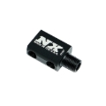 Picture of Nitrous Express Black Compact 1 Inlet 4 Outlet Distribution Block