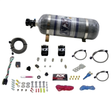 Picture of Nitrous Express Ford EFI Race Single Nozzle Nitrous Kit (100-250HP) w/Composite Bottle