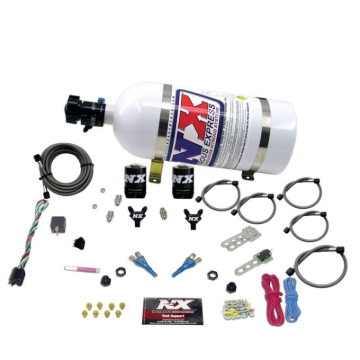 Picture of Nitrous Express Ford EFI Dual Nozzle Nitrous Kit (100-300HP) w/10lb Bottle
