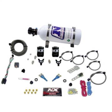 Picture of Nitrous Express Ford EFI Dual Nozzle Nitrous Kit (100-300HP) w/5lb Bottle