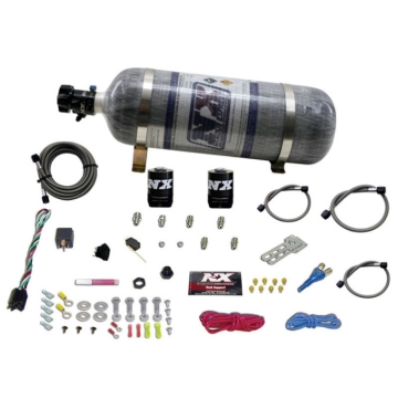 Picture of Nitrous Express GM EFI Race Single Nozzle Nitrous Kit (100-250HP) w/Composite Bottle