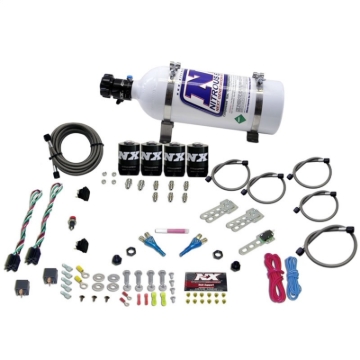 Picture of Nitrous Express GM EFI Dual Stage Nitrous Kit (50-150HP x 2) w/5lb Bottle