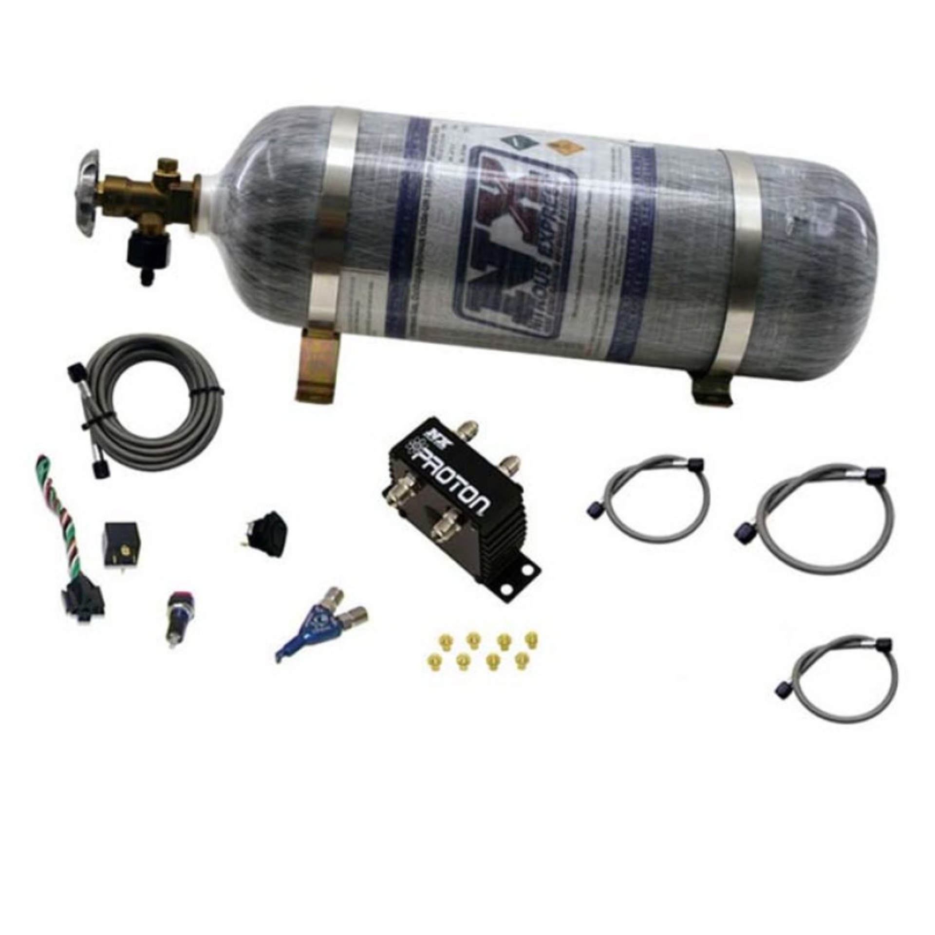 Picture of Nitrous Express Proton Series Nitrous Kit w/12lb Bottle