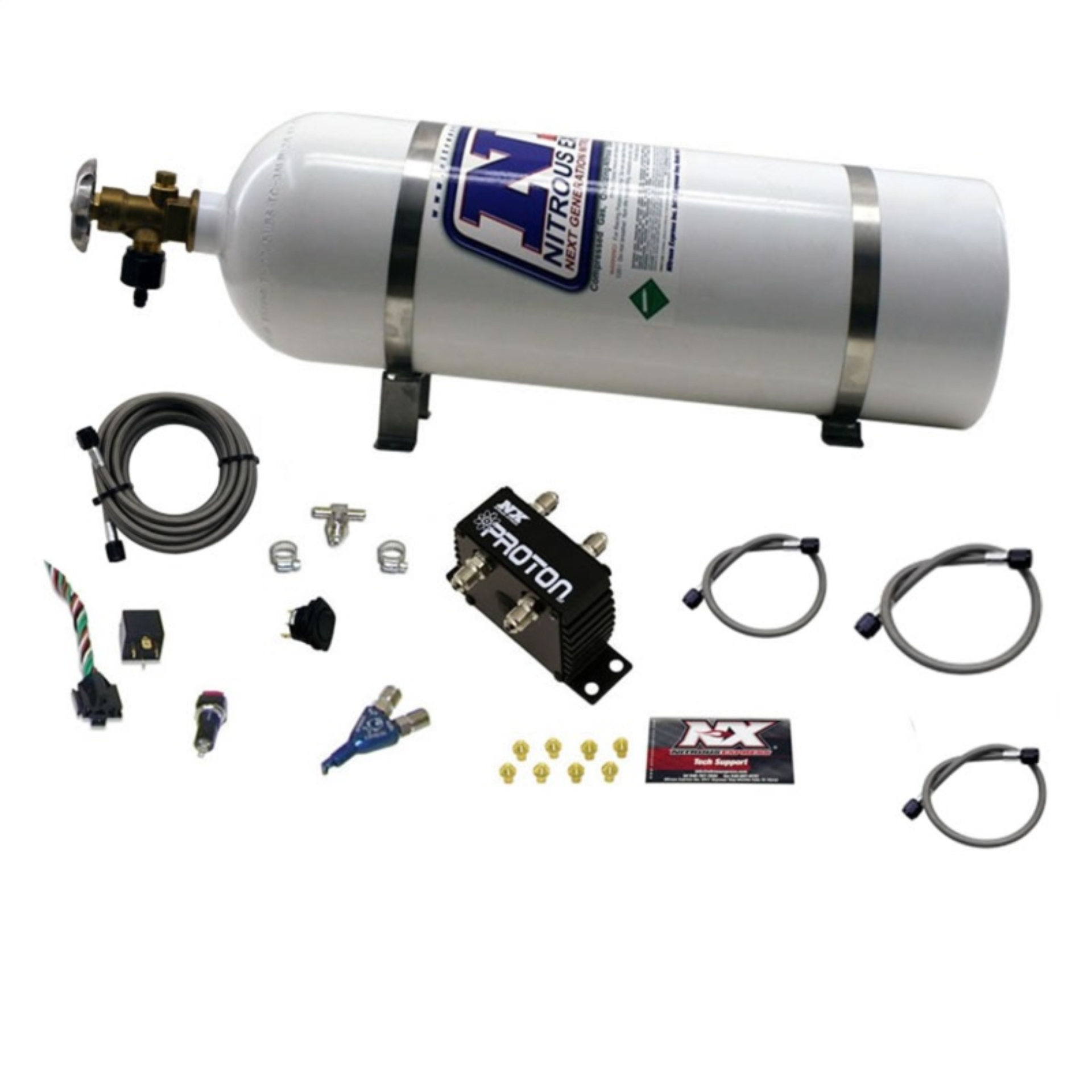 Picture of Nitrous Express Proton Series Nitrous Kit w/15lb Bottle