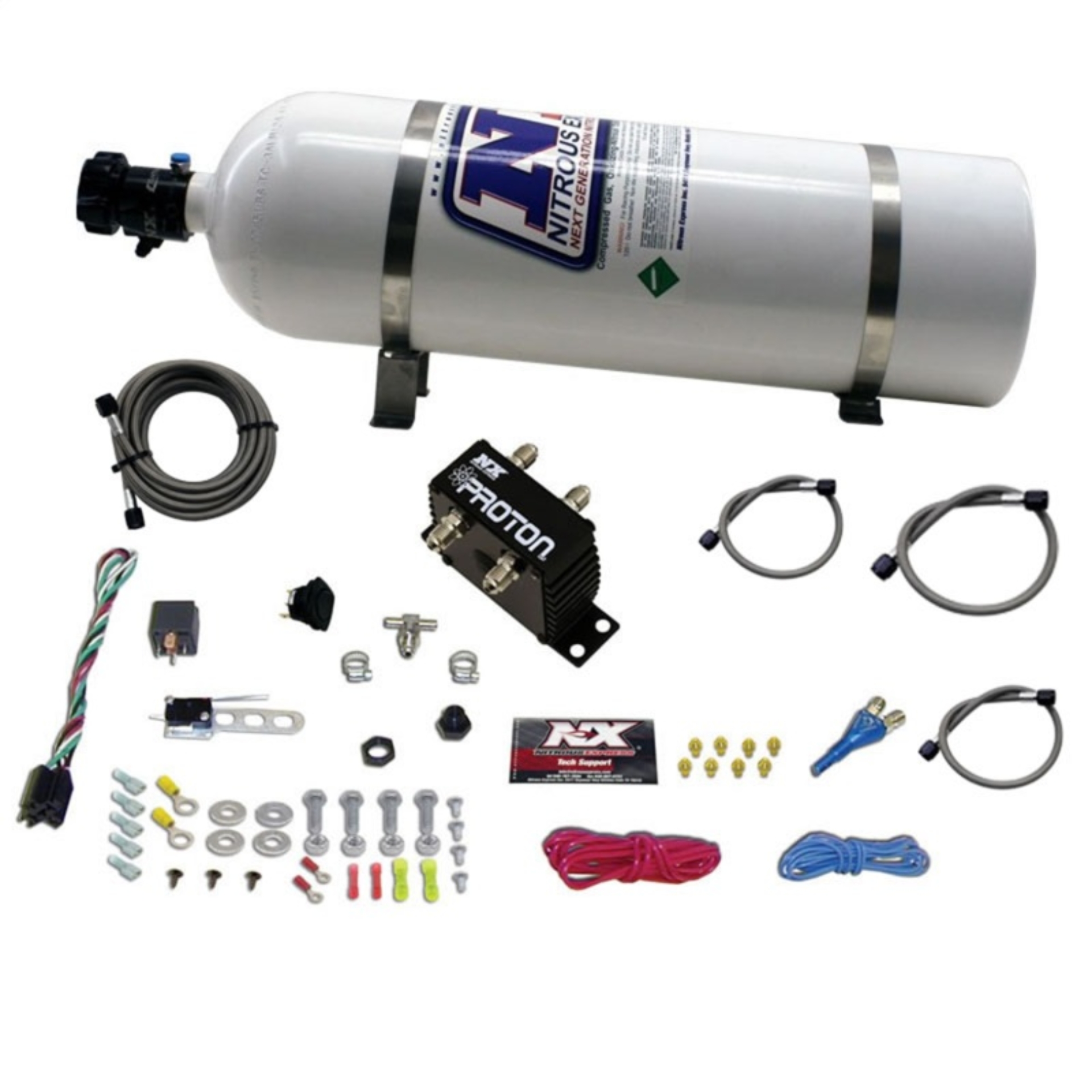 Picture of Nitrous Express Proton Plus Nitrous Kit w/15lb Bottle