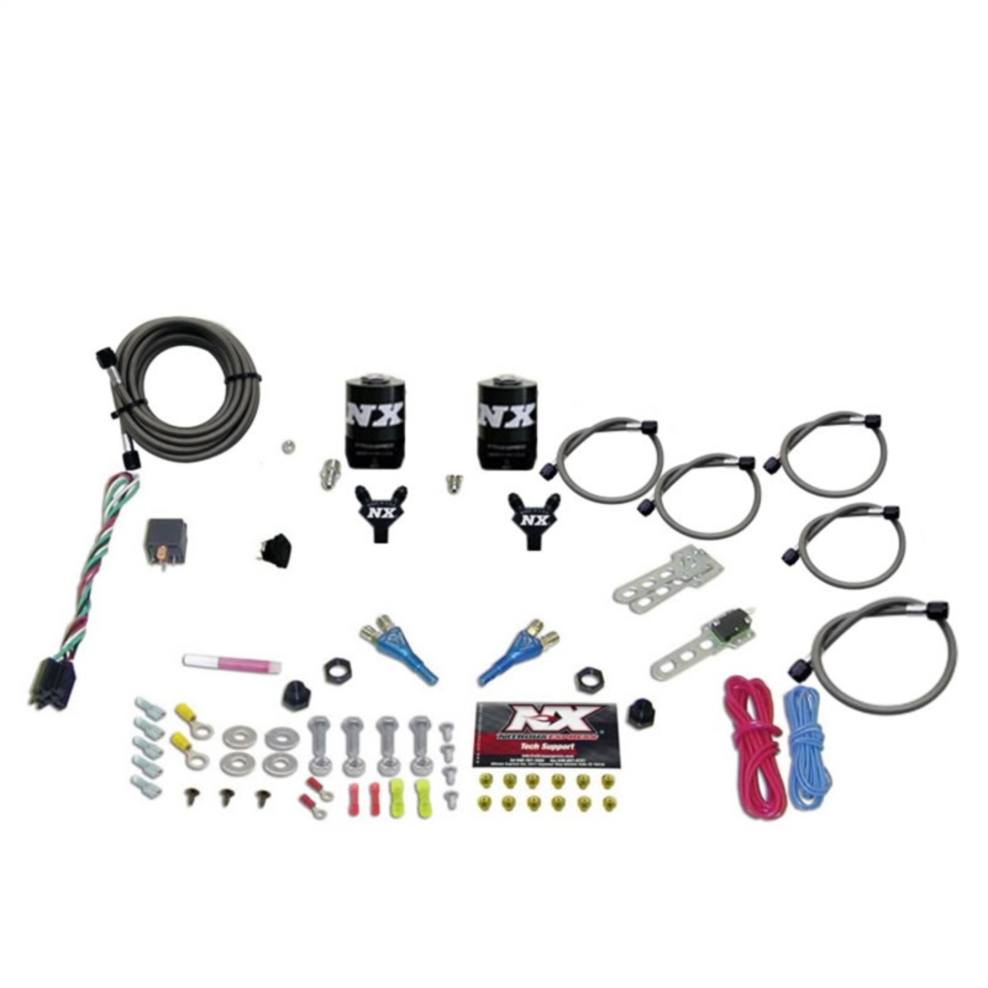 Picture of Nitrous Express Dual Nozzle Sport Compact Nitrous Kit (35-50-75HP) w/o Bottle
