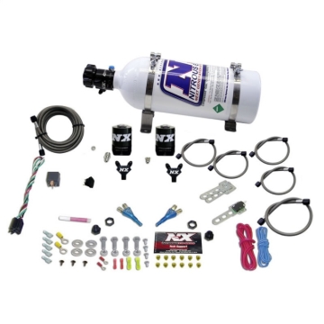 Picture of Nitrous Express Dual Nozzle Sport Compact Nitrous Kit (35-50-75HP) w/5lb Bottle