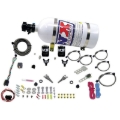 Picture of Nitrous Express 03-18 Nissan 350Z/370Z Dual Nozzle (35-150HP) w/10lb Bottle