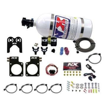 Picture of Nitrous Express Nissan GT-R Nitrous Plate Kit (35-300HP) w/10lb Bottle