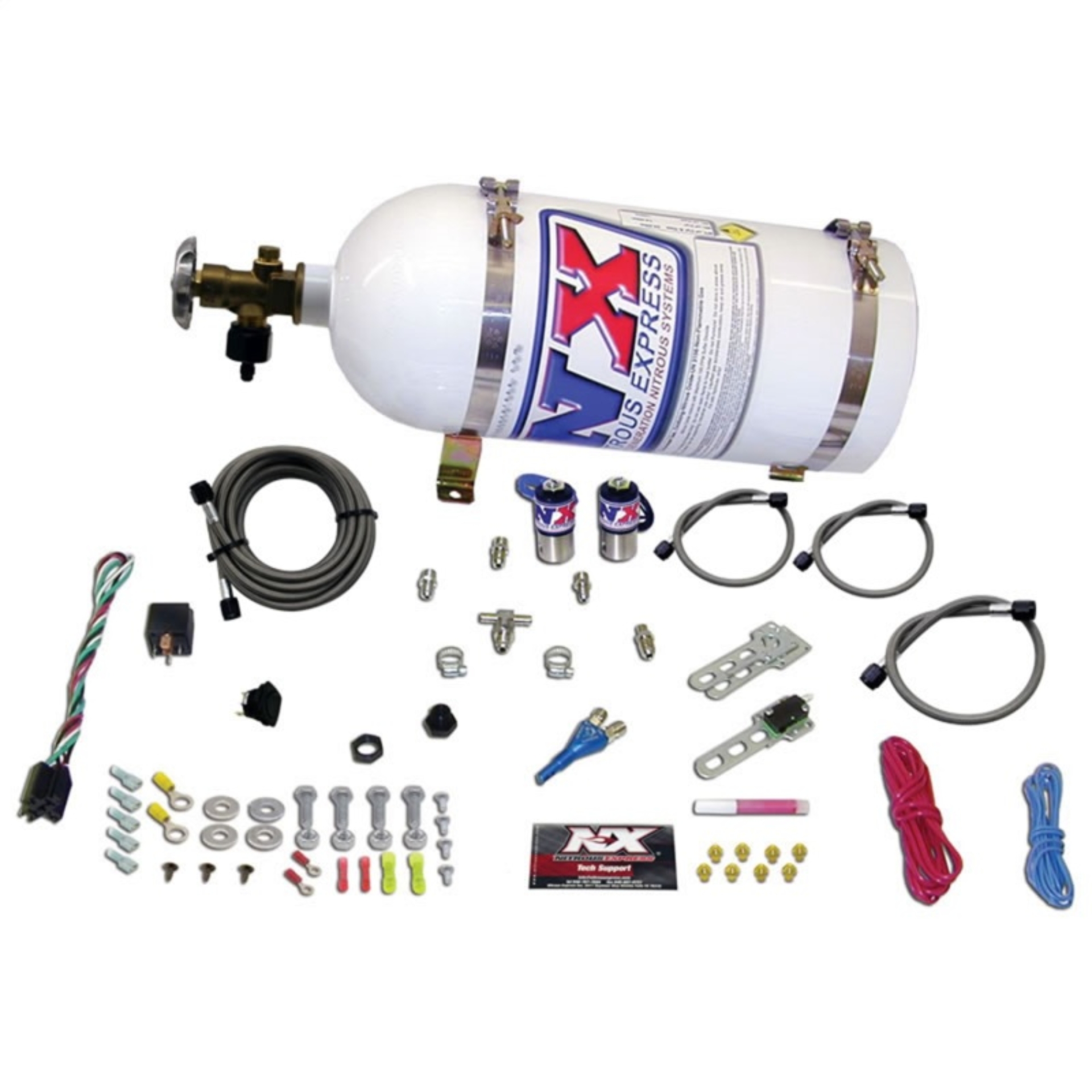 Picture of Nitrous Express Sub C Nitrous Kit (25-35-50HP) w/10lb Bottle