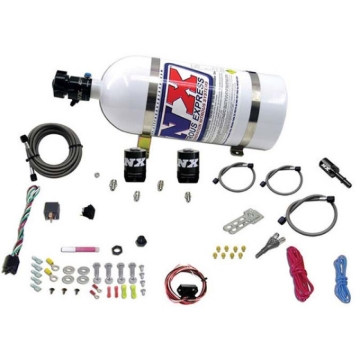 Picture of Nitrous Express Dodge Hemi/SRT8 Single Nozzle Fly By Wire Nitrous Kit (35-150HP) w/10lb Bottle