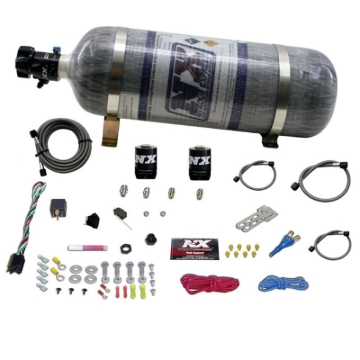 Picture of Nitrous Express All Dodge EFI Single Nozzle Nitrous Kit w/Composite Bottle