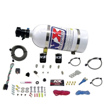 Picture of Nitrous Express All Ford EFI Single Nozzle Nitrous Kit (35-150HP) w/10lb Bottle