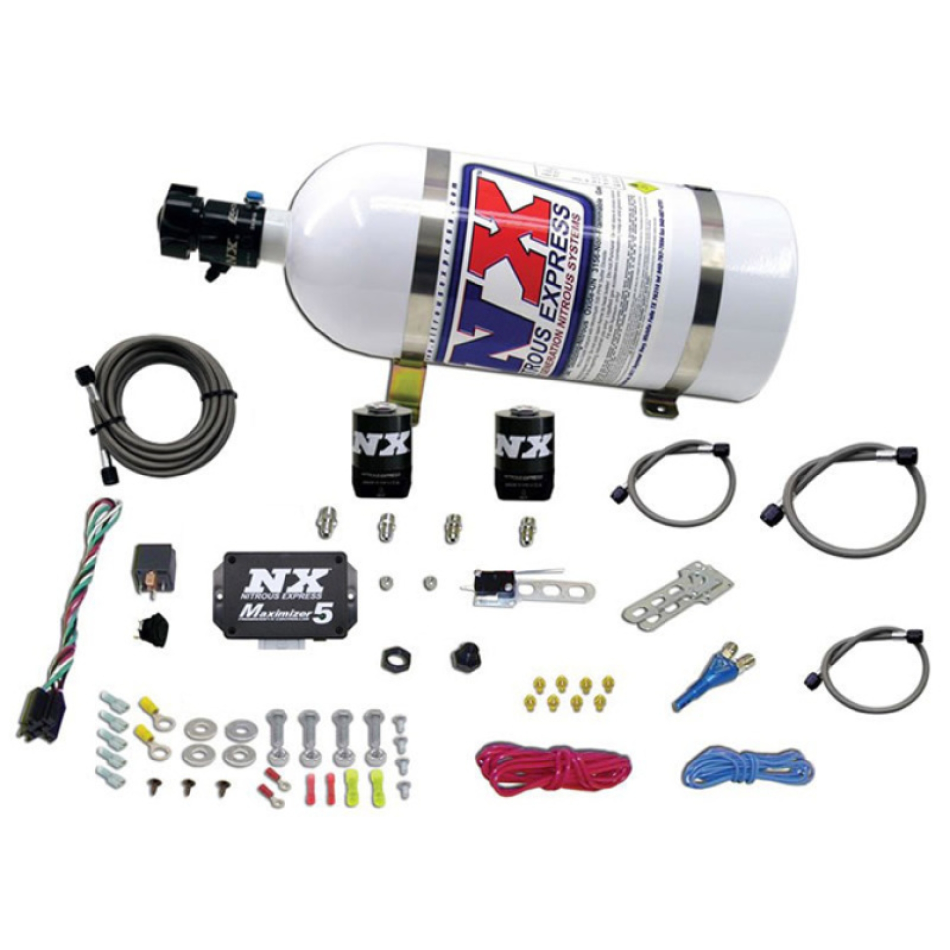 Picture of Nitrous Express Instaboost Digital EFI Nitrous Kit w/10lb Bottle