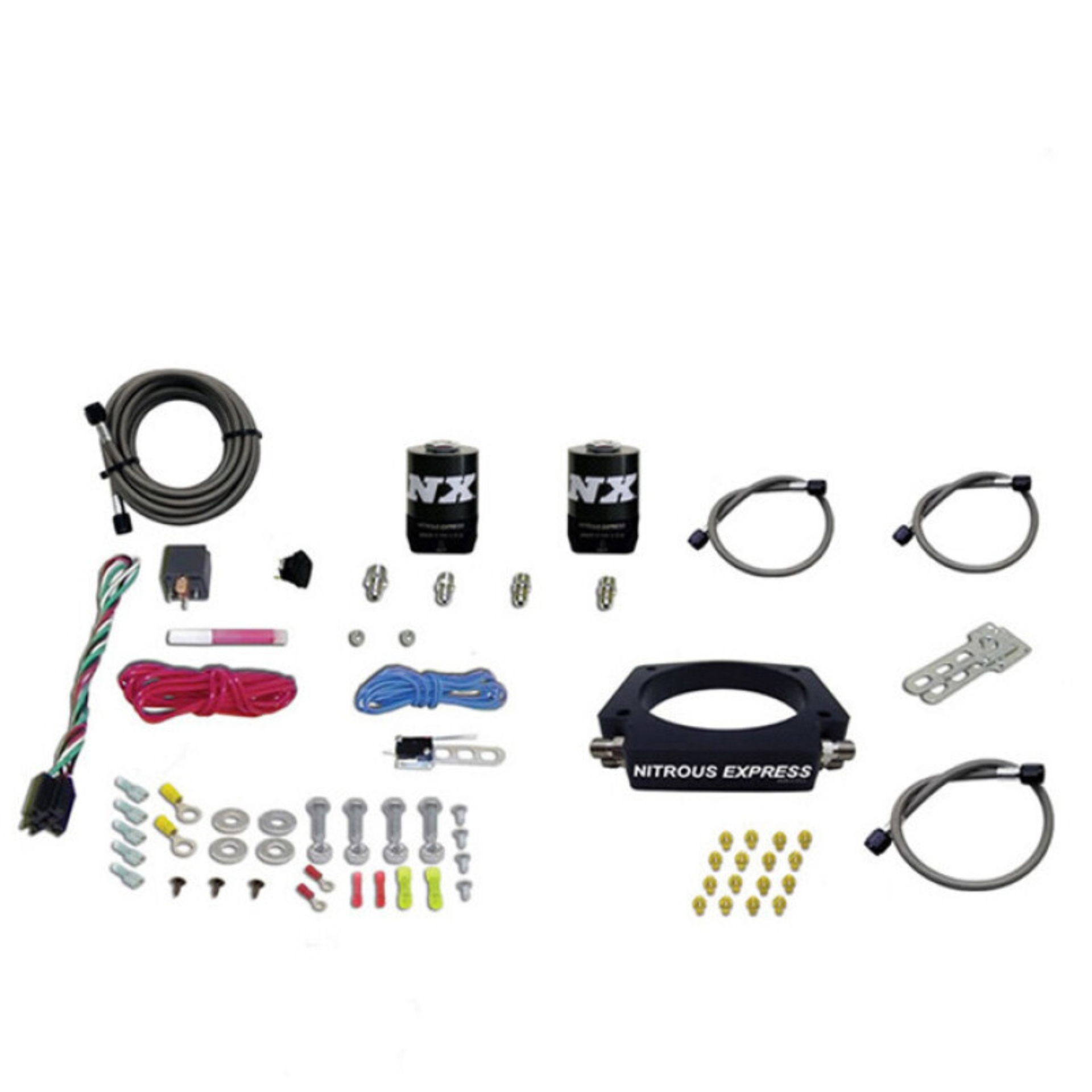 Picture of Nitrous Express GM LS 102mm Nitrous Plate Kit (50-400HP) w/o Bottle