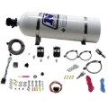 Picture of Nitrous Express 11-15 Ford Mustang GT 5.0L Coyote Single Nozzle Nitrous Kit (35-150HP) w/15lb Bottle
