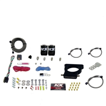Picture of Nitrous Express GM LS 78mm 3-Bolt Nitrous Plate Kit (50-350HP) w/o Bottle