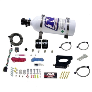 Picture of Nitrous Express GM LS 78mm 3-Bolt Nitrous Plate Kit (50-350HP) w/5lb Bottle