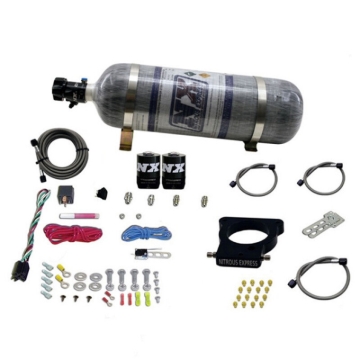 Picture of Nitrous Express GM LS 78mm 3-Bolt Nitrous Plate Kit (50-350HP) w/12lb Composite Bottle