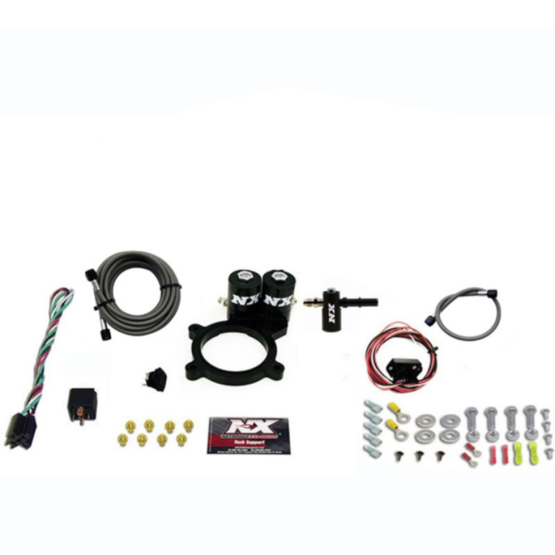 Picture of Nitrous Express 2014+ GM 5.3L Truck Nitrous Plate Kit (50-250HP) w/o Bottle