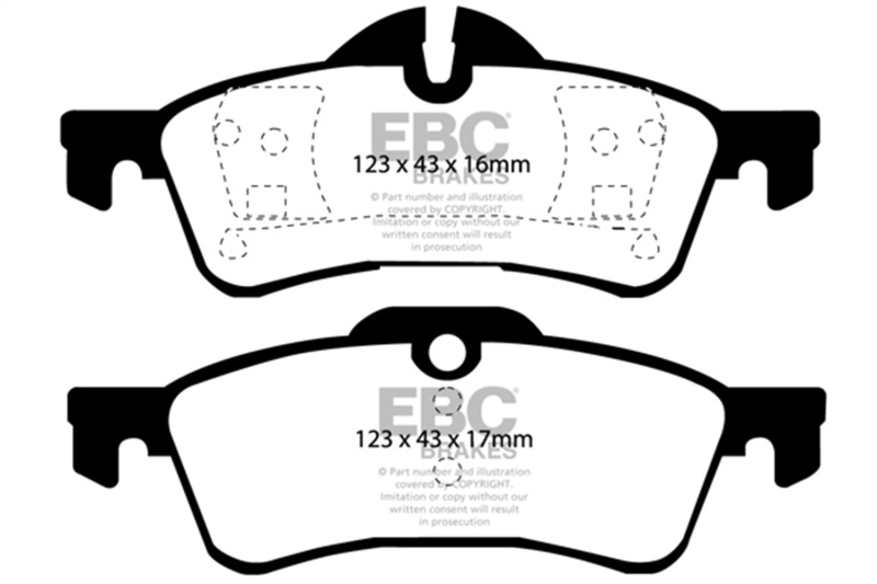 Picture of EBC Ultimax2 Brake Pad Sets - UD1060