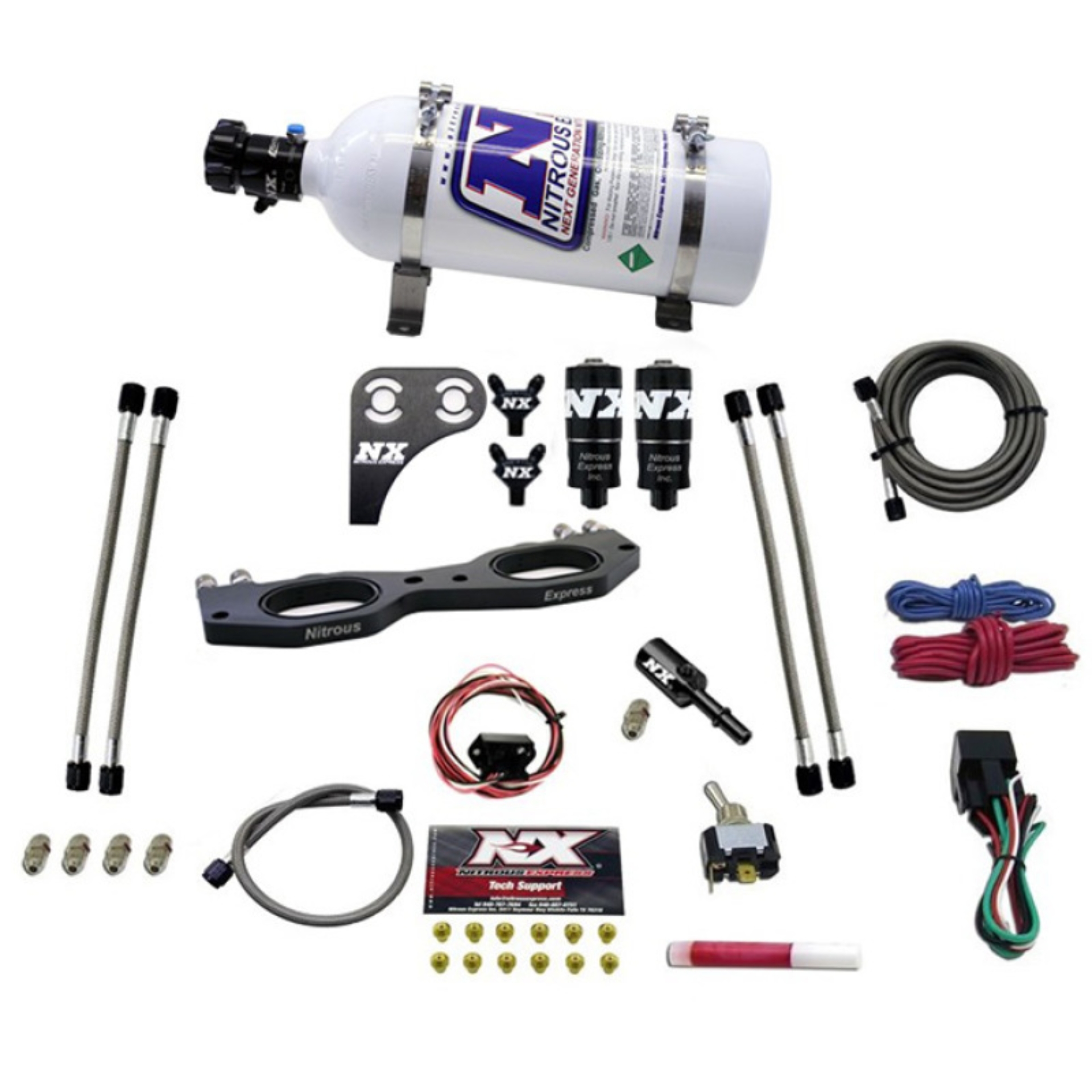 Picture of Nitrous Express NEX Powersports Nitrous Oxide Kits Nitrous Systems - 67002-05P