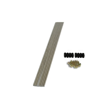 Picture of Nitrous Express 4 Cyl Tubing Kit (4 - 14in / 4 - 16in Tubing Incl B-Nuts)
