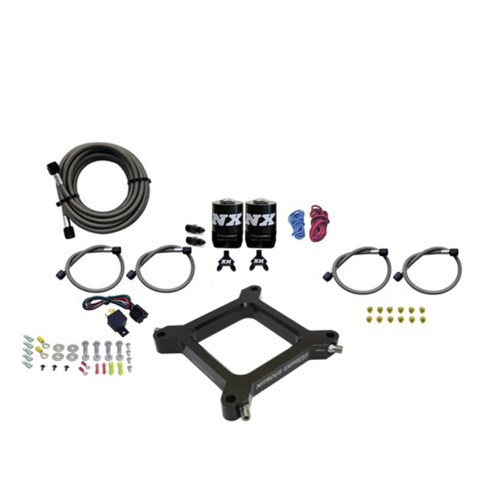 Picture of Nitrous Express 4150 Assassin Plate Stage 6 Nitrous Kit (50-300HP) w/o Bottle